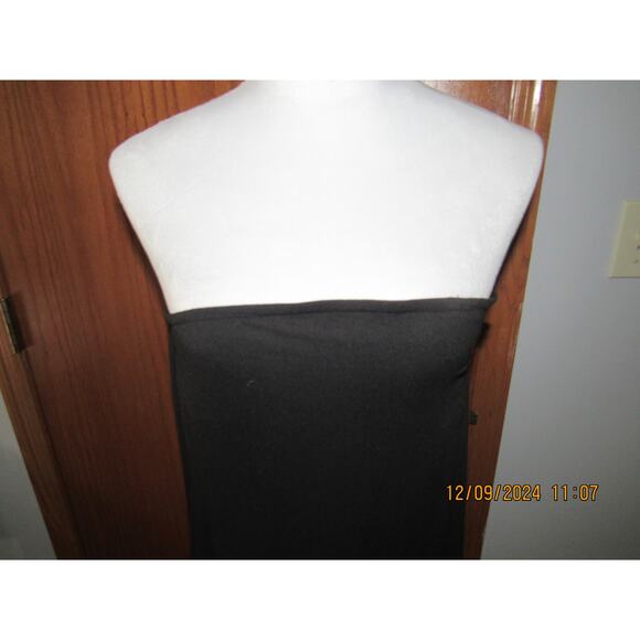 stylish black tube top jumpsuit - Picture 2 of 3